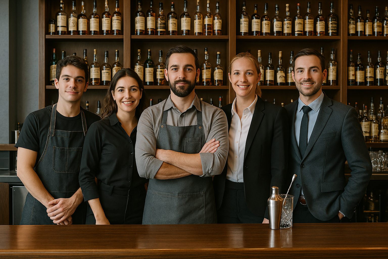 barman barista bartender